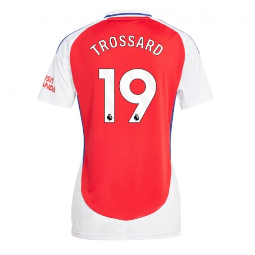 Fotbalové Dres Arsenal Leandro Trossard #19 Dámské Domácí 2024-25 Krátký Rukáv